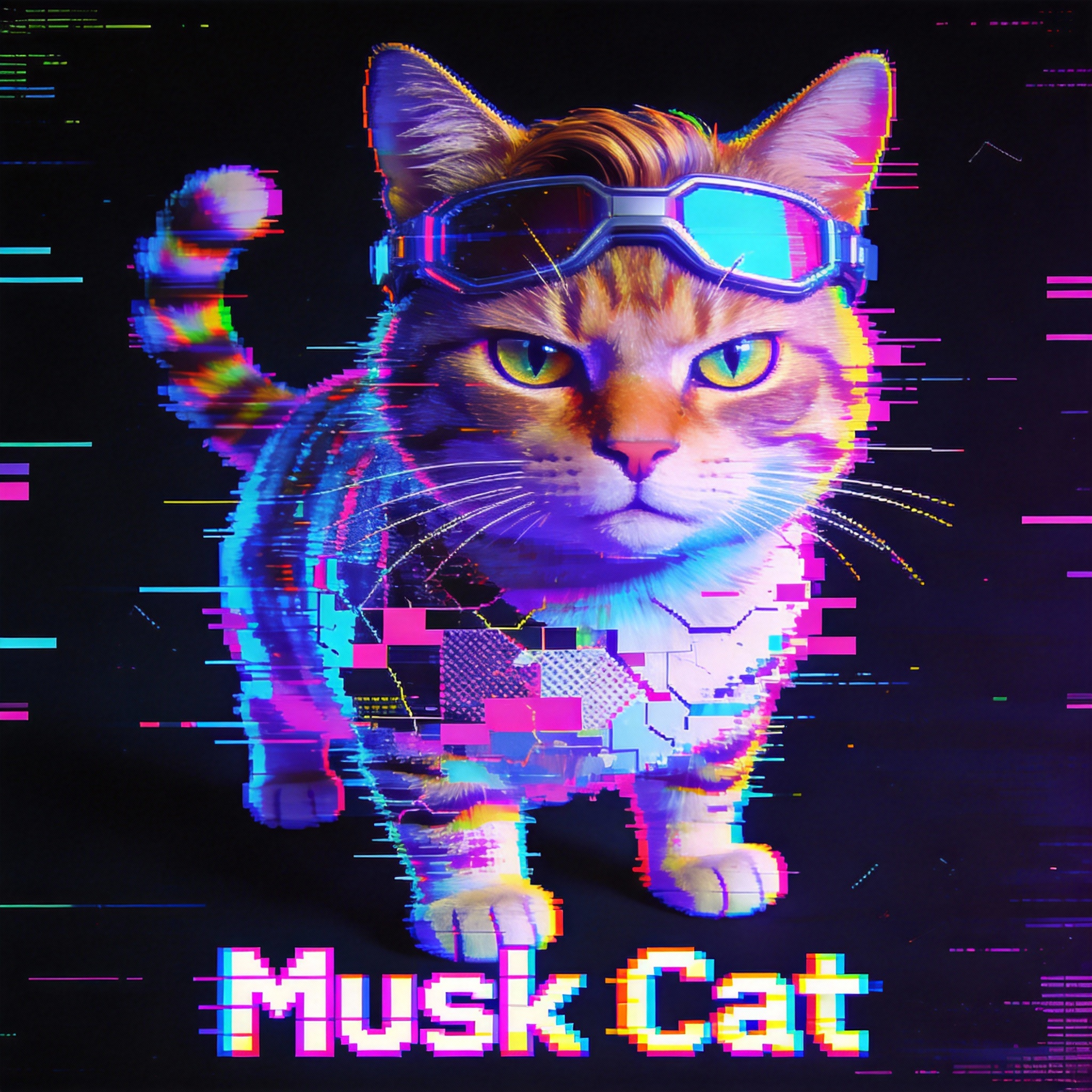 Elon Musk Cat
