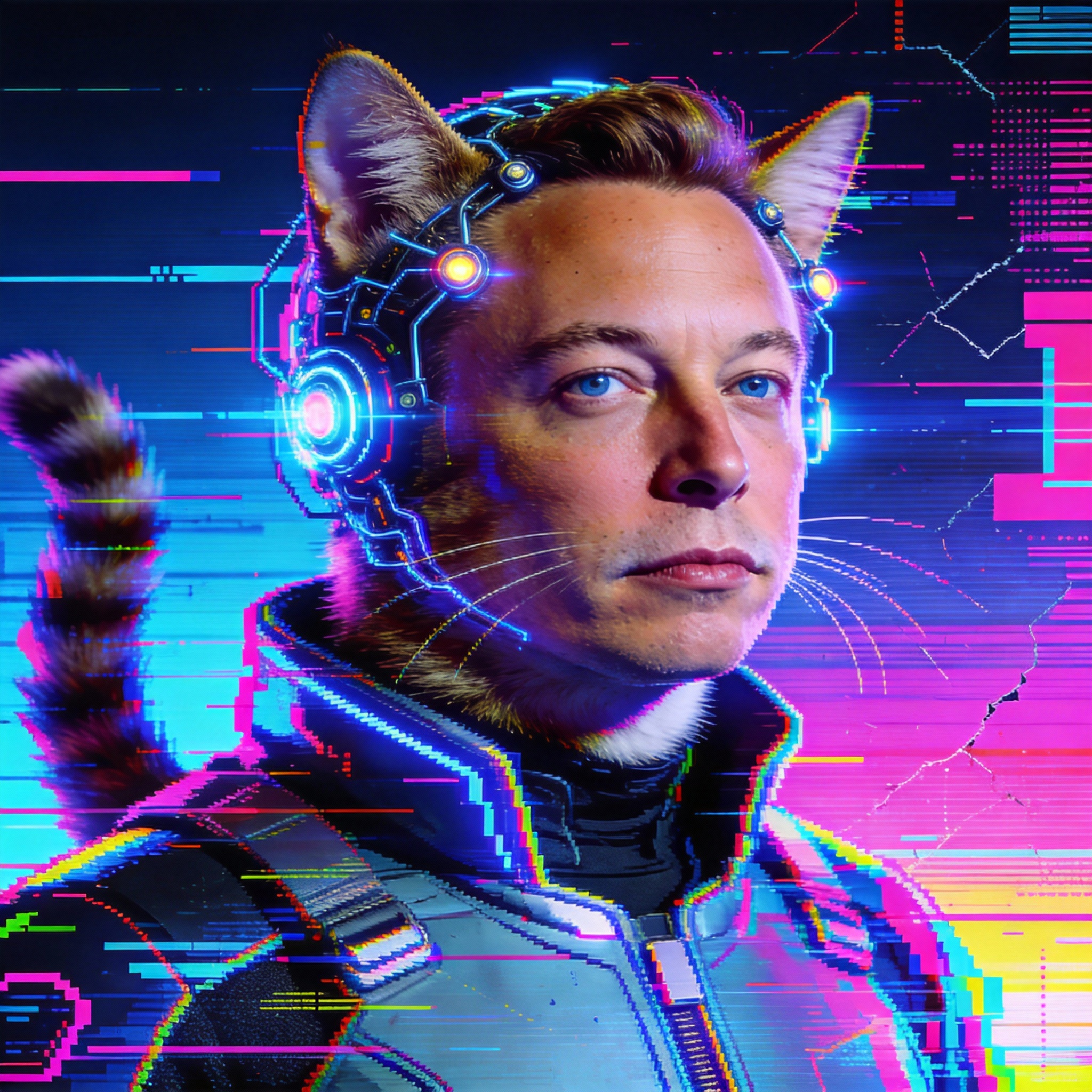 Elon Musk Cat